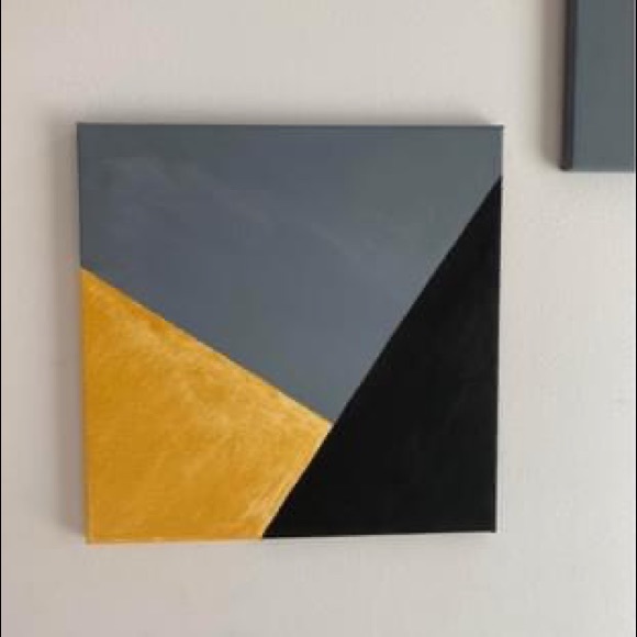 Pair of handmade canvas art - Picture 4 of 4